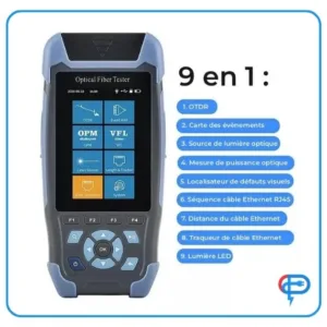 Réflectomètre fibre optique OTDR portatif