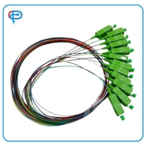 12 Pigtails fibre optique monomode SC/APC